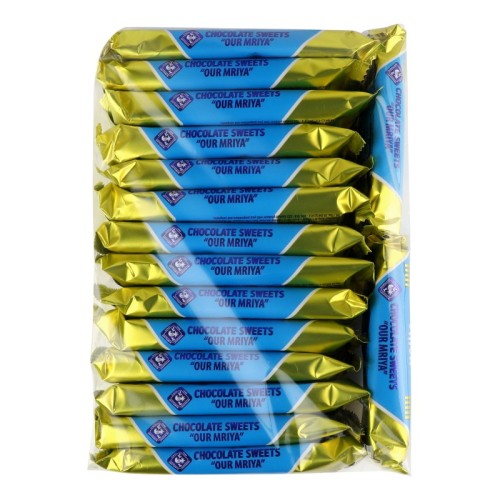 Цукерки глазуровані шоколадною глазур’ю «НАША МРІЯ» 400г (16*25г.)