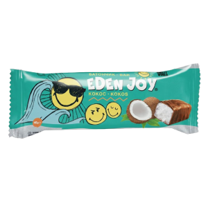 Батончик  “SmileyWorld Еден Джой” кокос, 480г (12*40г)